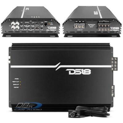 DS18 EXL-P1200X4 1200W Rms 4 Channel Car Amplifier Fullrange Class