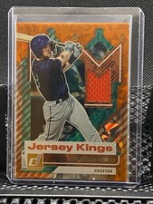 Walker Janek 2025 Donruss Jersey Kings Orange Ice  - Astros