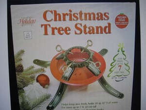 New National Holiday Traditions Tree Stand Holds 7ft Christmas Tree 5180-LC