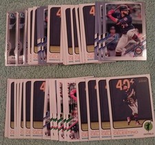 Gilberto Celestino 44 Card Lot ! Twins / Marlins