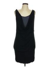 BCBGeneration Women Black Cocktail Dress L