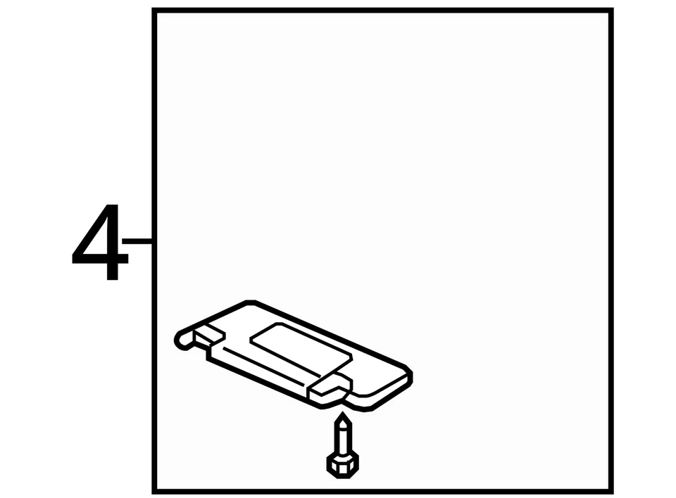 Sun Visor ACURA RL Right 09 10 11 12 - Imagem 4 de 4