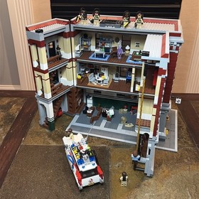 LEGO Ghostbusters Firehouse Headquarters 75827 + Lego Ideas Ecto-1 21108