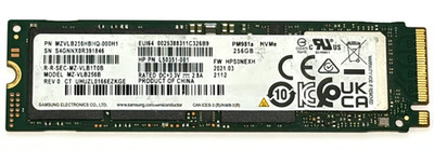 Samsung PM981a 256GB M.2 2280 NVMe PCIe Gen3 x4 Internal SSD MZVLB256HBHQ-000H
