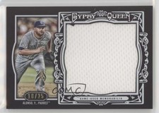 2013 Topps Gypsy Queen Jumbo Relics 10/25 Yonder Alonso #GQR-YA s5j