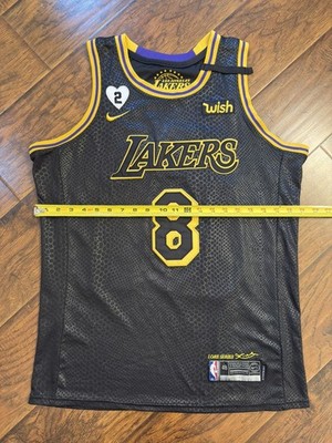 Nike Kobe Bryant Lakers Lore Series Jersey #8 #24 Black Sz 48 L