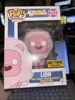 Funko Pop! Steven Universe: Lion (Flocked) #213 Hot Topic Exclusive Vaulted Rare