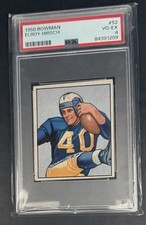 1950 Bowman - Elroy Hirsch #52 (RC) HOF Registry PSA 4 VG/EX