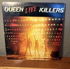 Queen Live Killers 2lp Vinyl 1979 1st Press W/Both Inserts VG+ Vinyl
