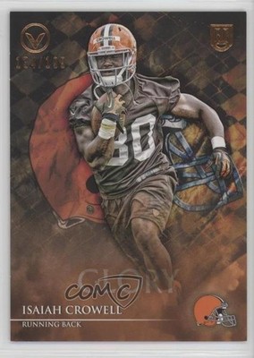 2014 Topps Valor Glory 134/199 Isaiah Crowell #72 Rookie RC 1s8