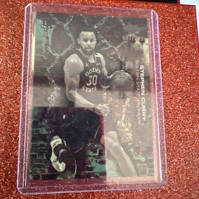Stephen Curry 2025 Topps Chrome x Cactus Jack #42 Teal Speckle Refractor /299