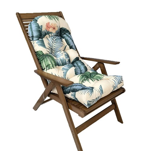 Indoor/Outdoor Rocking Chair Cushion Waterproof 43.3×19.7in-All Weather Patio...