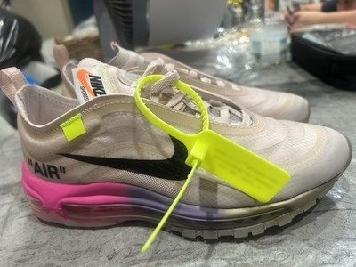 Nike Air Max 97 Off White Size 6 Shoe Pink Serena Williams Queen OG Sneakers-New