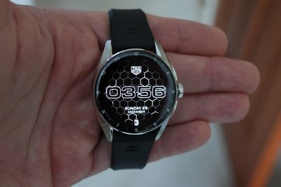 TAG Heuer SBR8010.BT6255 Calibre E4 Connected Steel Watch Black Rubber 42mm 50M