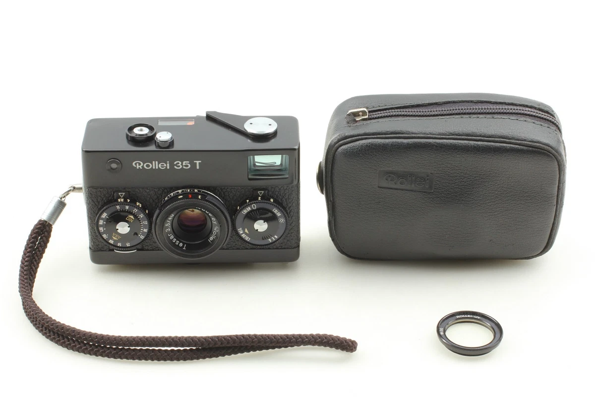Appareil photo argentique Rollei 35 Noir et Gris Reconditionné