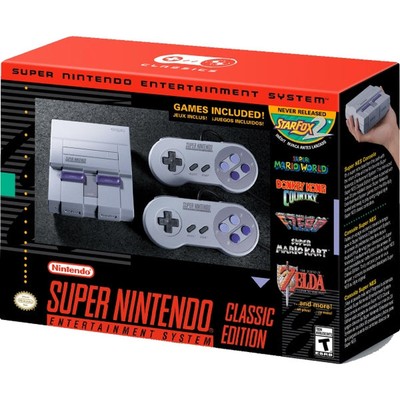 Super Nintendo Entertainment System SNES Classic Mini - NTSC
