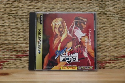 Street Fighter Zero Sega Saturn SS Japan Very Good Condition!
