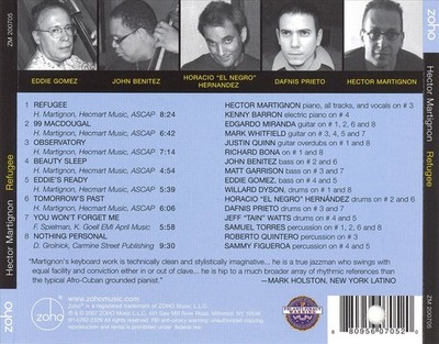 HECTOR MARTIGNON REFUGEE NEW CD
