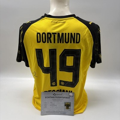 Borussia Dortmund Trikot Luca Reggiani signiert BVB Puma L