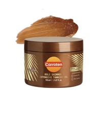 Carroten Gold Shimmer Intensive Tanning Gel 150mL New Sealed