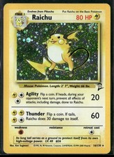 Raichu #016/130 Base Set 2 Pokemon (1E)