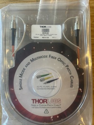THORLABS Single Mode And Multimode Fiber Optic Patch Cable 2 M