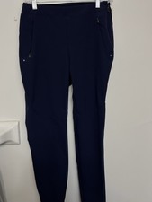 RLX Ralph Lauren Womens Golf Pants Navy Blue Nylon Stretch SZ 6