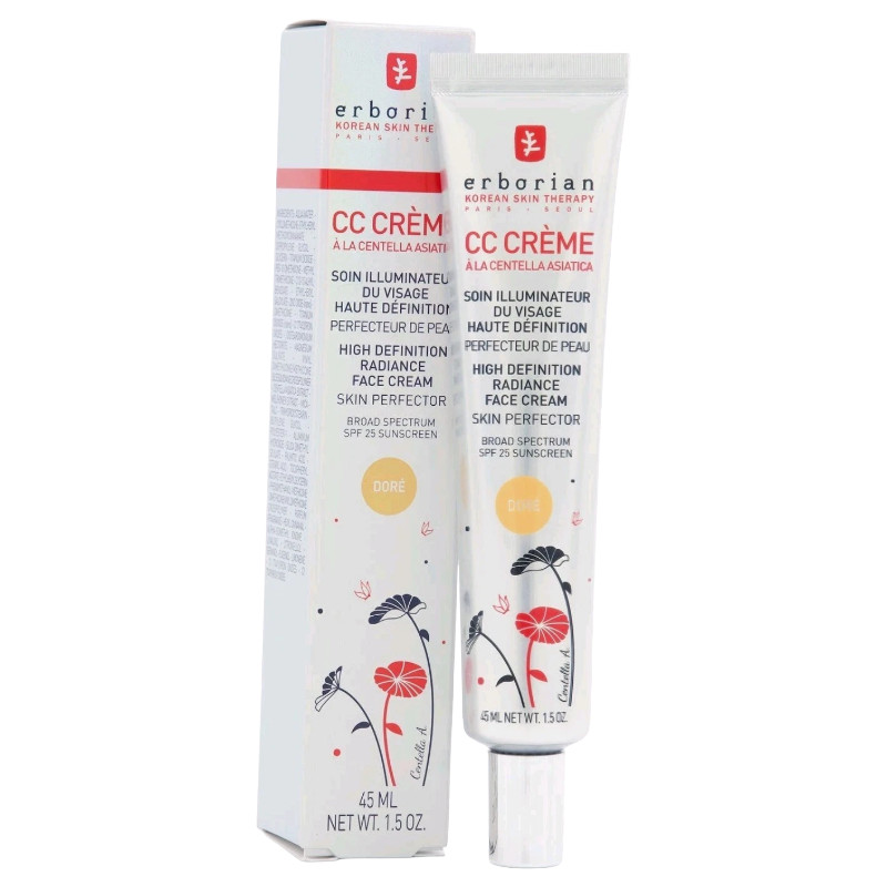 Erborian CC Cream SPF25 Dore High Definition Face Radiance Cream