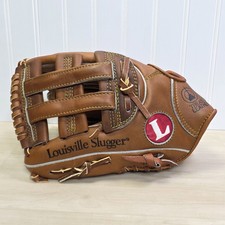 Louisville Slugger G125-11 Brown Leather Glove Left Handed 12 Inch LHT Japan
