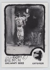 2024 Spotlight By Andy Friedman Grayscale Filter 19/49 Johnny Bench #56 HOF 15tx