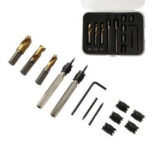 13pcs Spot Weld Cutter Set 38 516 Double Sided Hss Drill Bits Auto Repair