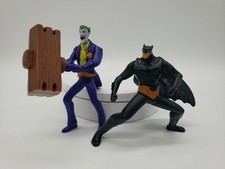 2015 McDonald  s Happy Meal Toy Batman Unlimited Joker  Batman DC Comics 2pc Lot