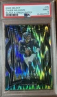 2024 Panini Select - Caleb Williams #25 Black & Green Shock Prizm (RC) PSA 9