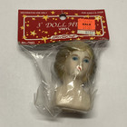 Fibre Craft Vinyl Doll Head 3in Blonde Hair Blue Eyes Light Complexion 7683-03 — photo 1