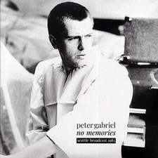 Peter Gabriel No Memories: Seattle Broadcast 1983 SS 2LPS Peter Gabriel No Memories: Seattle Broadcast 1983 SS 2LPS