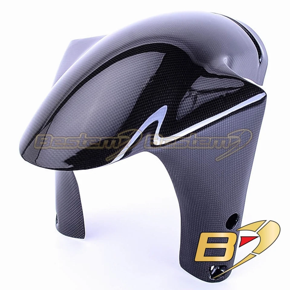 杜卡迪 748 916 996 998 SS ST 碳纤维前轮胎挡泥板整流罩 — 第 2/4 张图片