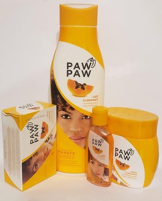 Paw Paw Papaya Clarifying Lotion 500ml, Tube Cream 1oz, Jar Cream 300ml,Oil 1...