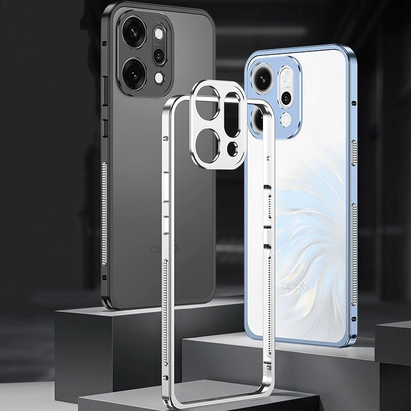 Aluminum Alloy Frame Bumper For Oppo Reno 14 Pro , Reno 14 Metal Lens Cover - Picture 1 of 15