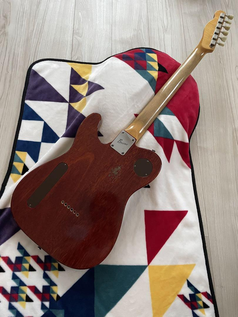 Bruno Guitars TN-295 Gold Top Semi-Hollow Body Electric