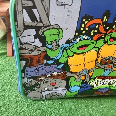 スパッツ64 ふたつ VTG 1991 TMNT TEENAGE MUTANT NINJA TURTLES SUITCASE 17