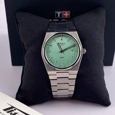 New Tissot PRX 40mm Men's Quartz Watch Stainless Steel Watch T137.410.11.091.01