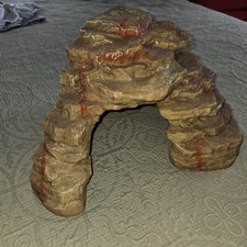 Reptile Hideouts Cave Habitat Decor Bearded Dragon Lizards Resin animals 10x12x7