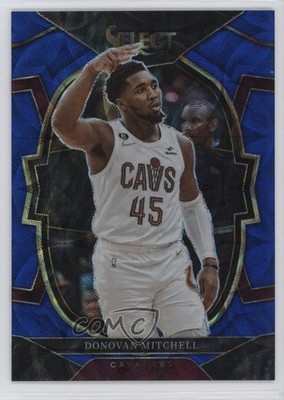 2022-23 Panini Select Concourse Blue Scope Prizm /249 Donovan Mitchell #31 1l8o