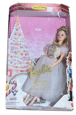 Vintage 1997 Mattel Nutcracker Sugar Plum Fairy Barbie Doll 17056 Open Box