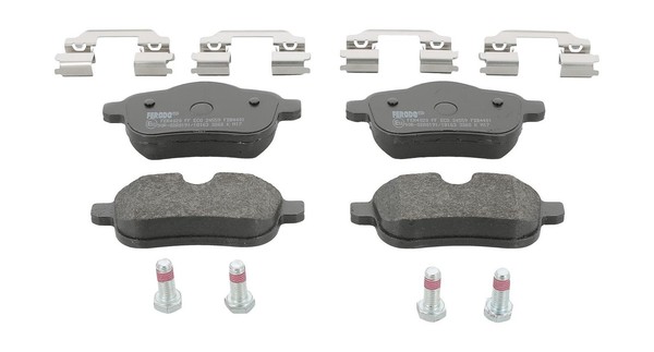 NEU - Ferodo FDB4401 Bremsbelagsatz, Scheibenbremse FüR BMW-image
