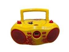 Glee Boombox Portable AM/FM Stereo Radio 2010  CD Player Not Working READ DESC