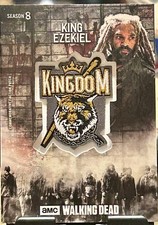 🔥🐅2018 Topps Walking Dead King Ezekiel Kingdom Patch Card #PR-KKE Season 8🔥🐅