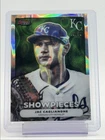 JAC CAGLIANONE 2025 BOWMAN'S BEST SHOWPIECES LAVA REFRACTOR ROYALS /50 Q3882