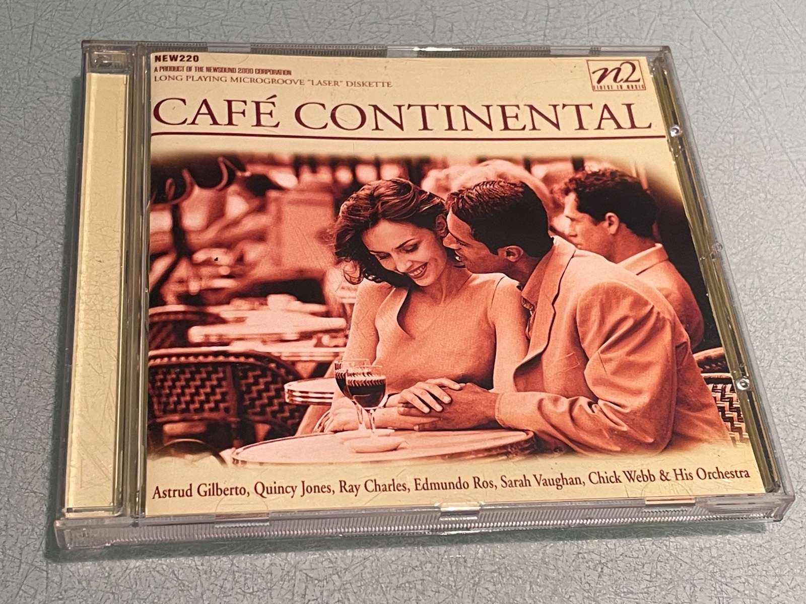 Cafe Continental - CD Album - 2000 Newsound - 18 Great Jazz Cafe Tracks