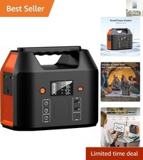 Compact 99Wh Portable Power Station - 27000mAh Solar Generator for Adventures
